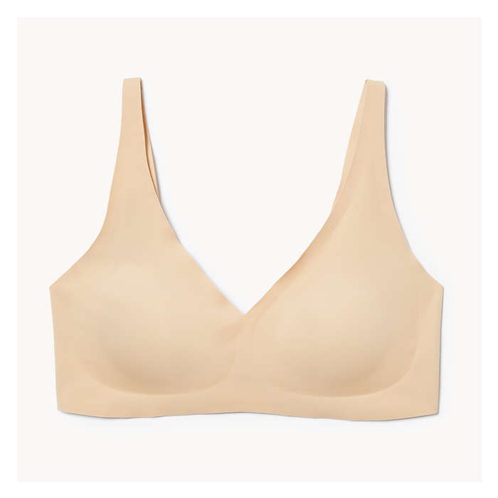 Women+ No Show Bralette - Desert Sand